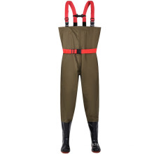 100% Waterproof OEM Service Breathable Fishing Chest Wader with Removable Insulation